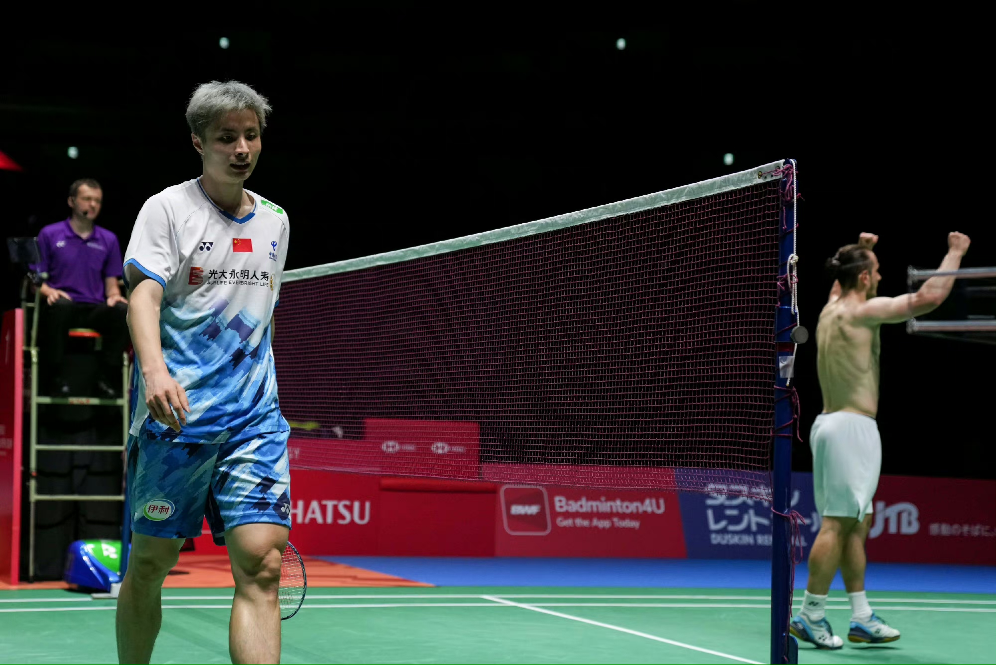 马来西亚队完胜韩国队，石宇奇带队取胜