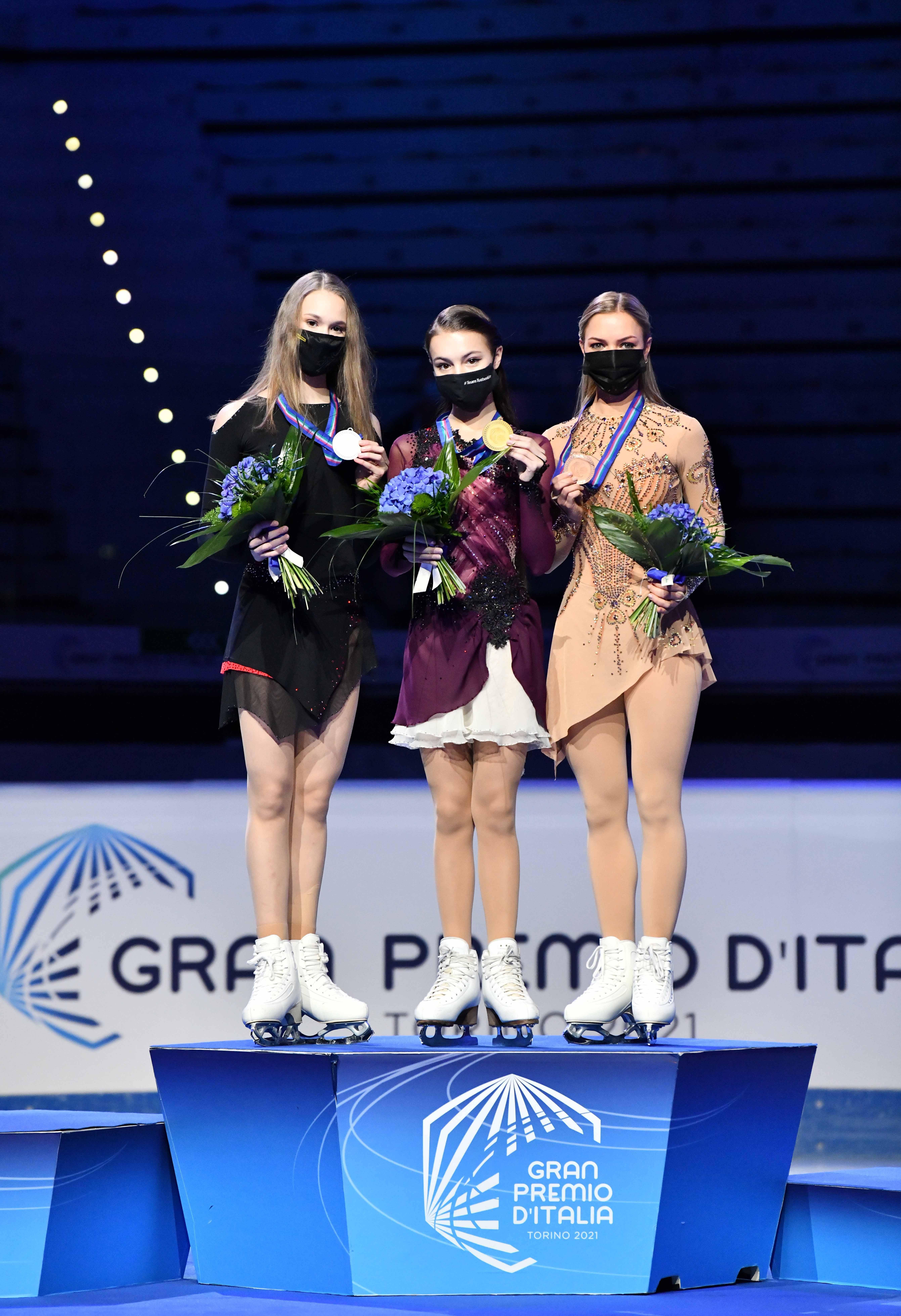 阿根廷代表队在花样滑冰项目中获奖